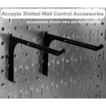 thumbnail image 5 of Wall Control 4 Ft Metal Pegboard Standard Tool Organizer for Garages, Black, 5 of 5