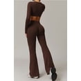 thumbnail image 2 of Conjuntos de entrenamiento for mujer, 2 piezas, sujetador deportivo, camiseta sin mangas, polainas de cintura alta, gimnasio, Yoga, ropa activa, Top de entrenamiento for mujer, 2 of 6