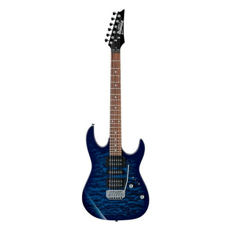 Ibanez GRX70QA Electric Guitar Transparent Blue