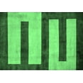 thumbnail image 1 of Ahgly Company Indoor Rectangle Abstract Emerald Green Modern Area Rugs, 8' x 12', 1 of 4