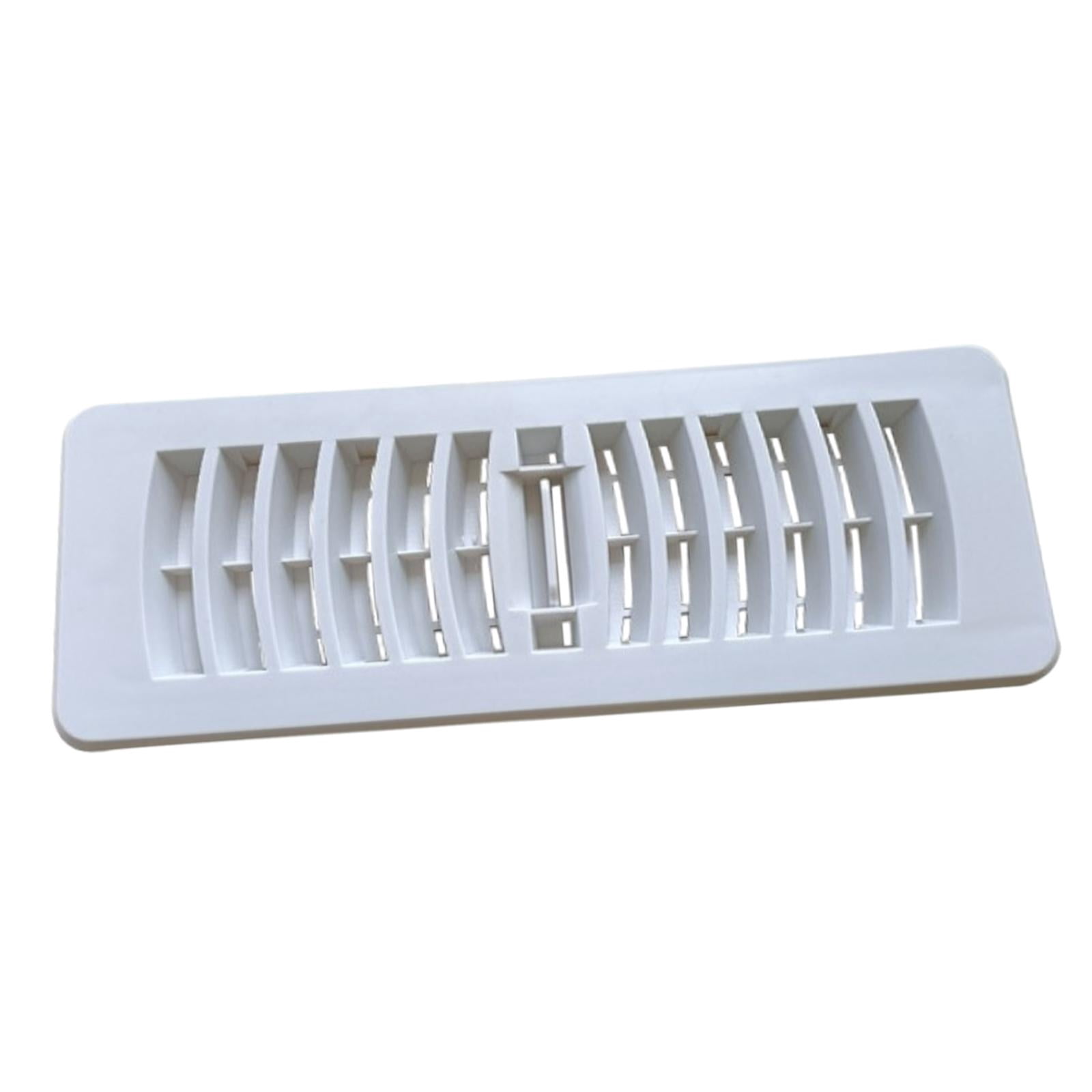 TISHITA Air Vent Deflector Floor Vent Deflector Adjust Air Supply Lever Air Vent Louver Floor Register Vent for Bathroom Home 4inchx12inch