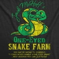 thumbnail image 2 of Mens Funny T Shirts Jack Mehoffs One Eyed Snake Farm Sarcastic Graphic Tee for Men Graphic Tees, 2 of 7