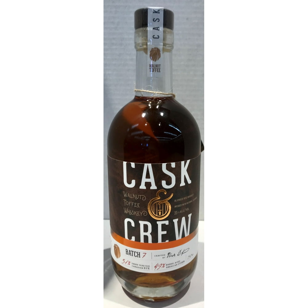 Cask & Crew Walnut Toffee Whiskey 750ml