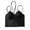 Black, variant on Women Full Figure Bra Seamless Adjustable Sports Bra Supportive Comfort Workout Yoga Athletic top Comfortable Lightweight Non-Padded A Black