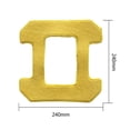 thumbnail image 2 of 10Pcs Rubbing Mop Pads for Hobot 298 Window Cleaning Robot Accessories Rag Microfiber Material Wet, 2 of 5