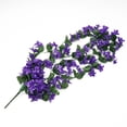 thumbnail image 3 of Girlsshop Artificial Fake Flowers Ivy Vine Hanging Garland Plant Wedding Home Decoration,Purple, 3 of 10