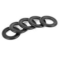 thumbnail image 4 of 10pcs M14 Engine Oil Drain Plug Rubber Crush Washer Seal Ring Gasket Universal Black for Auto, 4 of 5