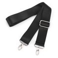 thumbnail image 2 of Spencer Wide Purse Strap Replacement Adjustable Nylon Shoulder Strap Crossbody Bag Handbag Strap, 59 Inch, Black, 2 of 7