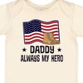 thumbnail image 4 of Inktastic Military Daddy Always My Hero Boys or Girls Baby Bodysuit, 4 of 5