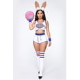 thumbnail image 2 of Space Lola Bunny Rabbit Cosplay disfraz Rabbit Bunny Jam disfraces mujeres niñas Halloween fiesta ropa/S/ Afortunado Sencillez, 2 of 4