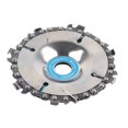 thumbnail image 4 of Wood Shaping Disc,Wood Carving Chain Disc Circular Chainsaw Wheel Wood Carving Chain Disc High-End Performance, 4 of 12