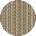 thumbnail image 1 of Ahgly Company Machine Washable Indoor Round Transitional Khaki Gold Area Rugs, 4' Round, 1 of 7