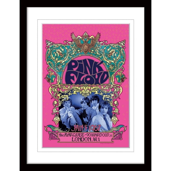 Pink Floyd 1967 Framed Poster