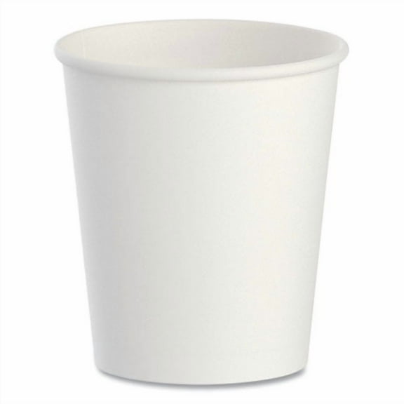 Paper Water Cups, 3 oz, White, 100/Bag, 50 Bags/Carton | Bundle of 2