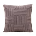 thumbnail image 2 of VALSEEL Throw Pillow Covers Furry Pillow Set Shu Cotton Velvet Living Room Sofa Cushion Office Backrest Lumbar Pillow Cushion, 2 of 6