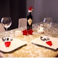thumbnail image 4 of Bolsas de fieltro para cubiertos como decoración de mesa para Navidad | Cubiertos decoración navideña para mesa | Cubiertos fundas cubiertos servilleta decorativa bolsillo juego de 60 Namotu MZQ-1075, 4 of 4