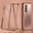 Rosegold, variant on SaniMore for Samsung Galaxy Z Fold 3 Electroplating Folding Case, Rugged PC High Transparent [Not Yellowing Technology] Full Body Protective Case for Samsung Z Fold 3 Women Men, Green
