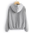 thumbnail image 3 of Ketyyh-chn99 Hooded Cardigan Sweaters for Women 2024 Plus Size Long Sleeve Crewneck Tunic Grey,S, 3 of 3