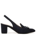 thumbnail image 3 of LifeStride Womens Audrey Slingback Block Heel Loafers - Medium & Wide Width, 3 of 9