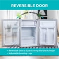 thumbnail image 5 of BLACK+DECKER BCRK25V 2.5 cu. ft. Energy Star Refrigerator with Freezer, Silver, 5 of 7
