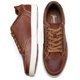 thumbnail image 4 of Zapatillas Jousen AMY904 casuales de cuero para hombre de negocios, rojo y marrón, 4 of 4