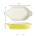 Baking and Serving Dish Underglaze Ceramic Baking Dish Household Deep