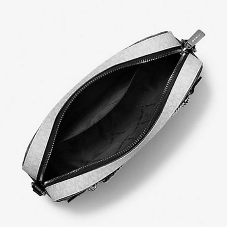 Michael Kors Women's Jet Set Large Signature Logo Crossbody Bag