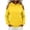 A-Yellow, variant on SYwaren Off Shoulder Sweatshirt for Women Pullover Hoodie Cutout Long Sleeve Casual Solid Color Fall Winter