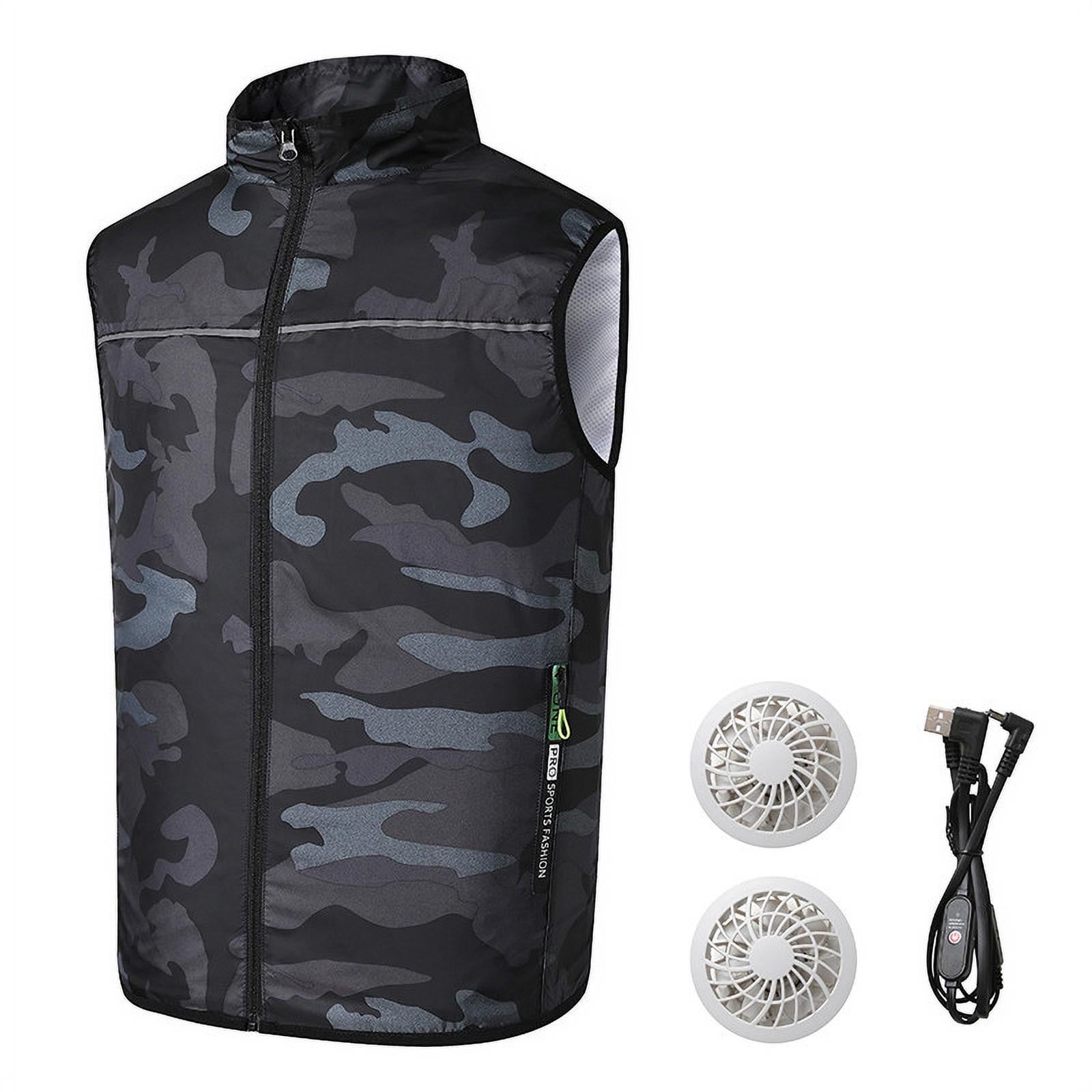 Unisex Air-conditioning Clothing Vest Outdoor Sports Work Heatstroke ...