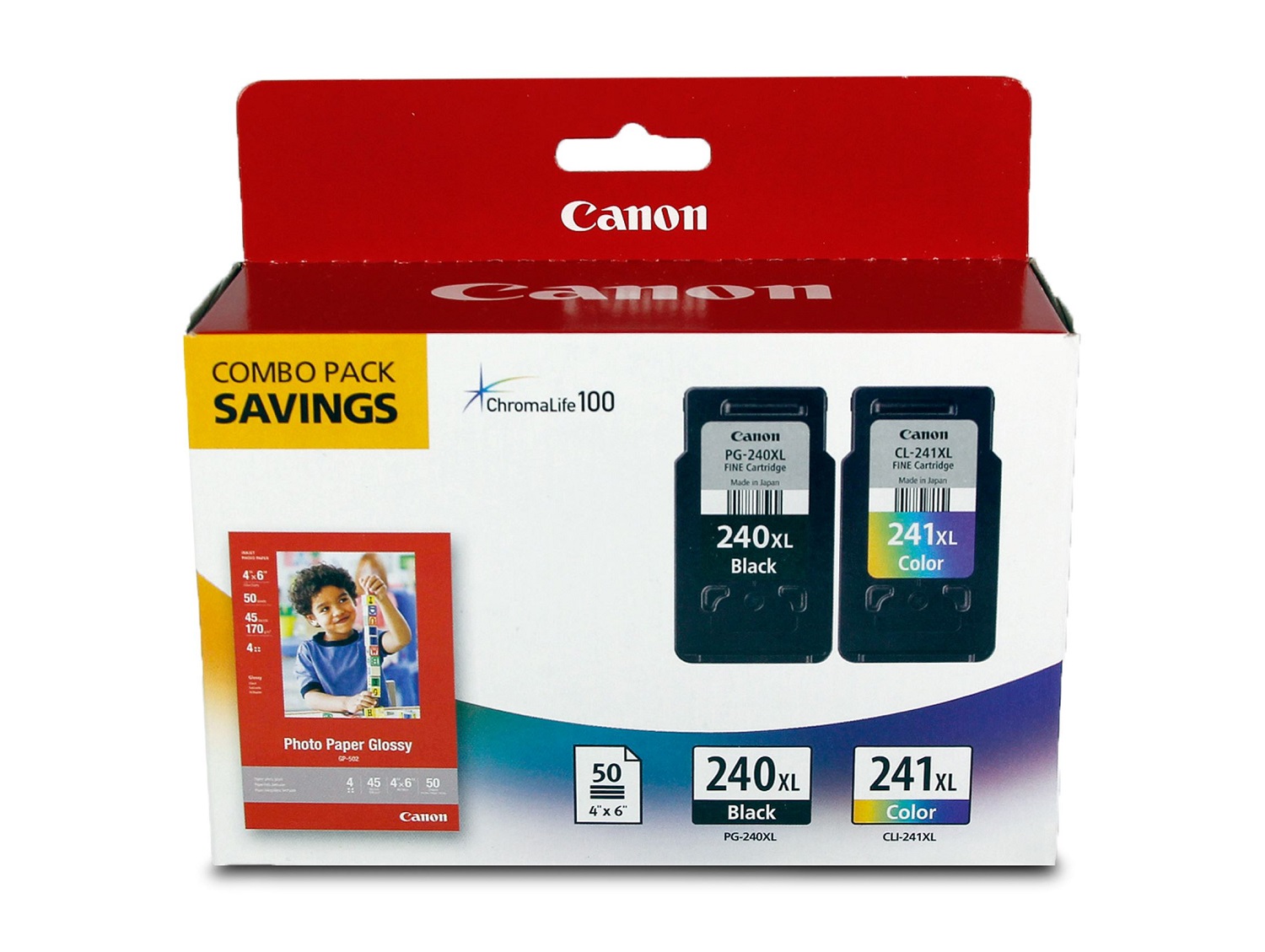 Canon PG-240XL/CL-241XL Ink Combo Pack With Photo Paper photo 3