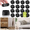 thumbnail image 1 of HELIAHO 16 Pack Furniture Risers 1, 2 or 3 Inch, Adjustable Bed Risers Heavy Duty For Table Desk Couch Chair Sofa Cabinet Bed Legs Dorm, Square Stackable Bed Raisers Blocks Lift Height 1", AZ83-15066, 1 of 7