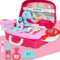 thumbnail image 3 of LSLJS Children's Play House Kitchen Toy for Boys and Girls Cooking Simulation Play House Toy Baby Kitchen Set, 3 of 6