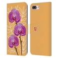 thumbnail image 1 of Head Case Designs Watercolour Flowers 2 Orchids Leather Book Wallet Case Cover Compatible with Apple iPhone 7 Plus / iPhone 8 Plus, 1 of 6