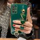 thumbnail image 2 of Funda chapada con pulsera de corazón de amor para Samsung Galaxy A52, A53, A73, A13, A32, 4g, 5g, cadena de silicona A 52, 32, 13, 73, A72, A23, A33 qiuyongming unisex, 2 of 2