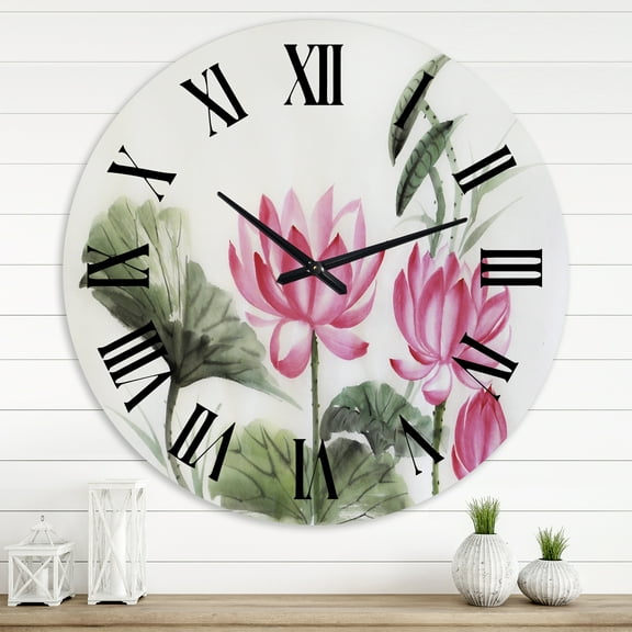 Designart 1 in Quartz Traditional Wall Clock