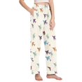 thumbnail image 2 of FORMRS Women's Pajama Pants with Pockets Soft Comfy Loungewear Sleep Bottom, Sizes S-2XL, Colorful Cartoon Planes Pattern, 2 of 8
