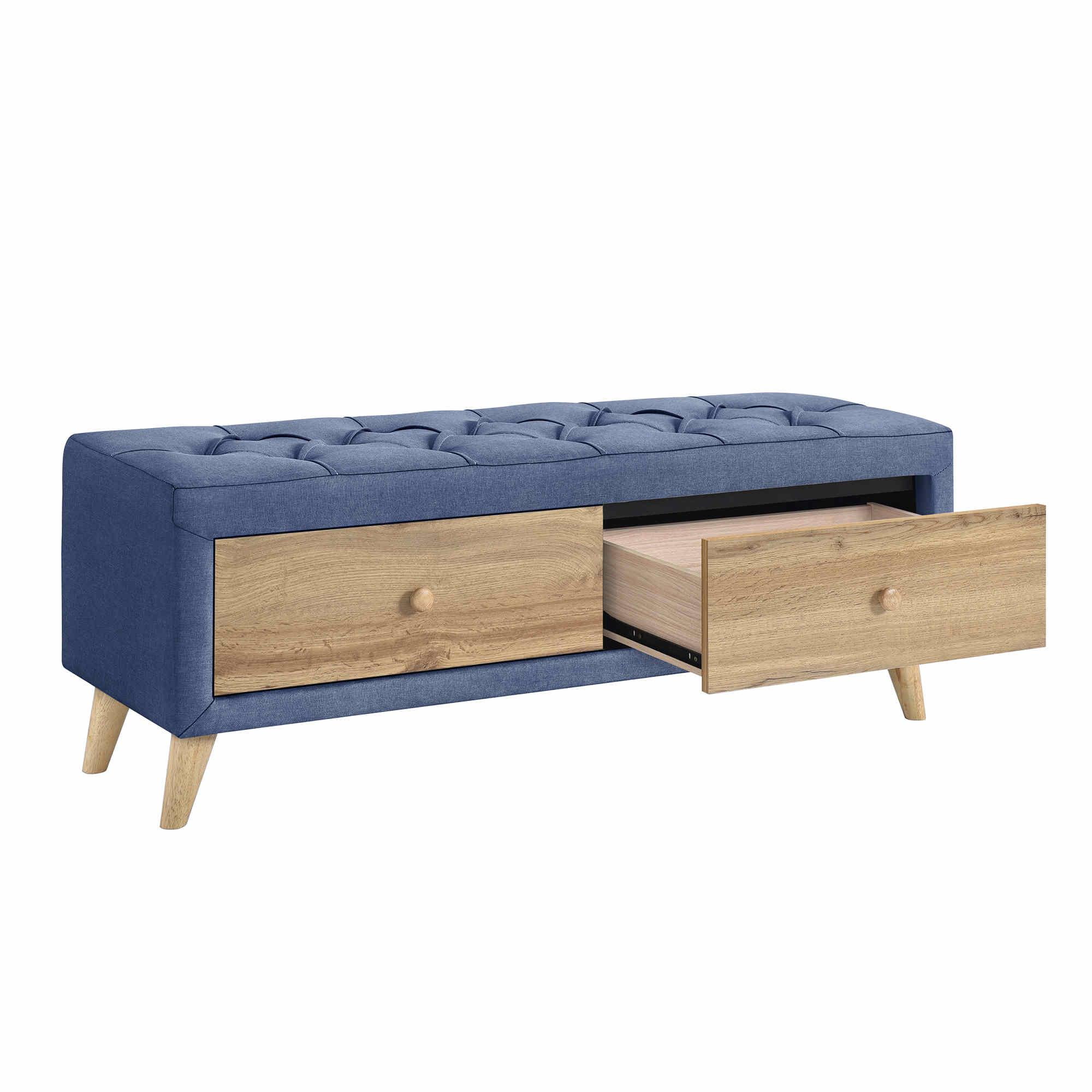 Porch & Den Joeon Wood Bathroom Storage Tower Bench Set (Set of 2) (As Is  Item) - Bed Bath & Beyond - 33851662