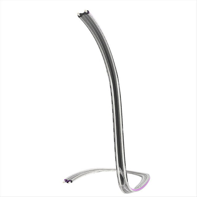 Cable de Altavoz OFC de Cobre Puro Bañado en Plata de Calibre 11 AWG, Cable de Altavoz de Audio para Altavoces HiFi, Marcado de Polaridad Envolvente de 0,5 M