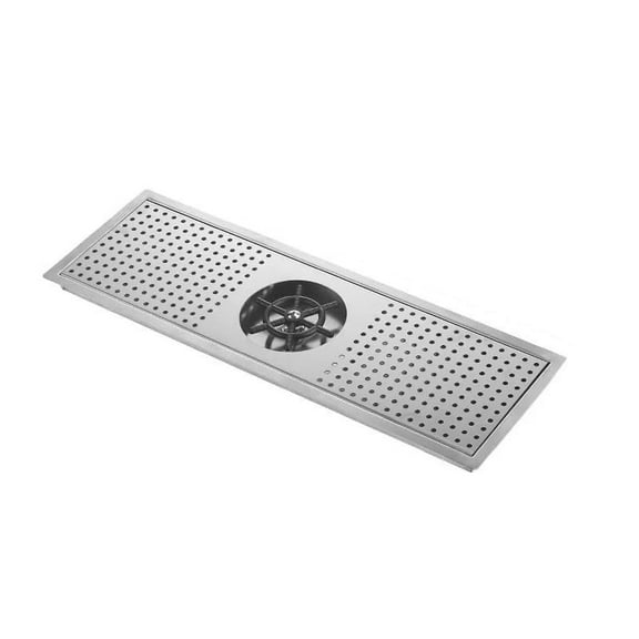 24" X 8" Stainless Steel Automatic Cup Washer, Instant Glass Rinser for Sink - for Coffee Mugs, Beer Glasses & Baby Bottles in Home, Cafe, Bar & Restaurant