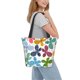 thumbnail image 2 of Disketp Colorful Butterflies Bolsa de Hombro Casual para Mujer, Bolso Cruzado para Compras, Viajes y Uso Diario, 2 of 6