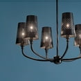 thumbnail image 5 of 52508BK Kichler Lighting Adeena - 6 Light Chandelier In Traditional Style-19.5 Inches Tall and 26.75 Inches Wide-Black Finish    -Traditional, 5 of 9