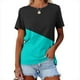 thumbnail image 2 of Camiseta de Manga Corta de Cuello Redondo, Casual para la Primavera Y la Fiesta de la Mujer de los Tops de Verano, 2 of 4