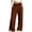Brown, variant on Letdown Girls Oversized Wide Leg Sweatpants Kids Baggy Sweat Pants for Girls Elastic Waist Straight Leg Joggers with Pockets