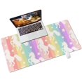 thumbnail image 1 of Colorful Star PU Leather Office Desk Pad - Waterproof Extended Mouse & Keyboard Pad for Desktop & Laptop - 31.5" x, 1 of 5