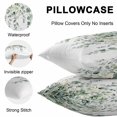 thumbnail image 5 of Eucalyptus Leaves Lumbar Pillow Covers 20x12 Inch Set of 2, Spring Farmhouse Retro Botanical Waterproof Outdoor Pillow Covers, Decorative Cushion Pillowcases for Couch, Sofa, Bed, Garden, Patio, 5 of 9