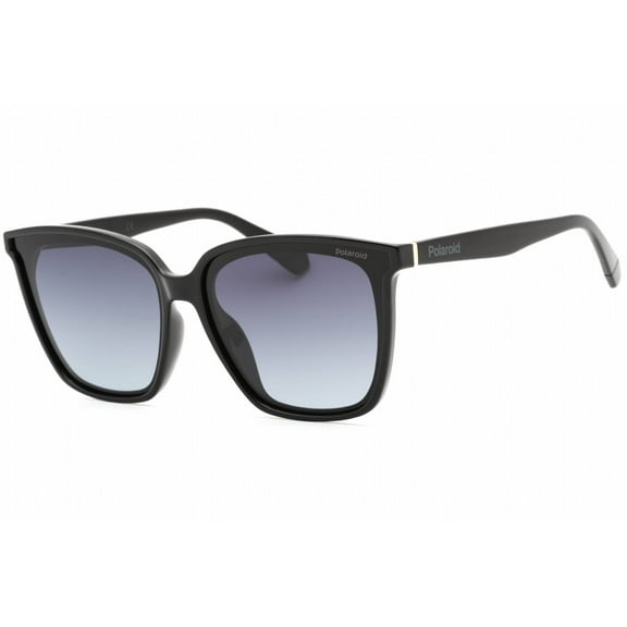 Polaroid Core PLD 6163/F/S 0807 WJ Unisex Black Cat Eye Sunglasses