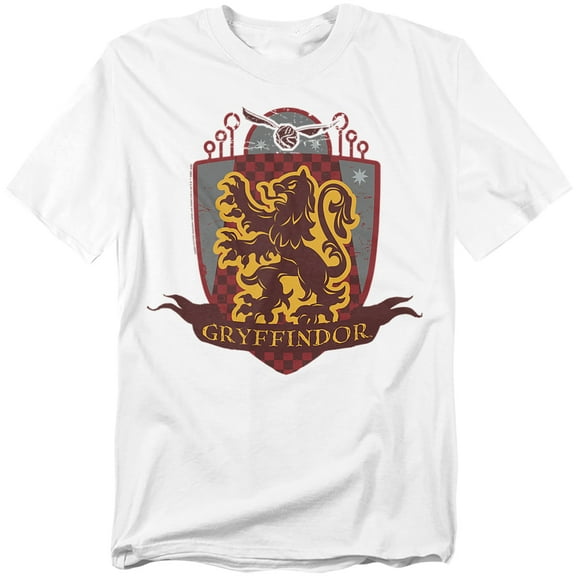 Harry Potter T-Shirt Gryffindor Quidditch Shield Unisex Graphic Tee for Men & Women