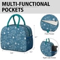 thumbnail image 6 of Lunch Bag Lunch Box for Women Reusable Insulated Lunch Bags,Water-Resistant Sea Turtle Cooler Lunch Tote Bag, Large Capacity for Work Travel Picnic, 6 of 6