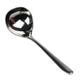 thumbnail image 1 of Stainless Steel Serving Spoon Mirror soup spoon serving Finish Large Soup Scoop Buffet Banquet Party Dinner Tableware, Short Handle, 1 of 9