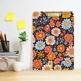 thumbnail image 2 of FORMRS Acrylic Clipboard with Low Profile Clip Standard A4 Letter Size, 12.5" x 9", Colorful Flowers, 2 of 8